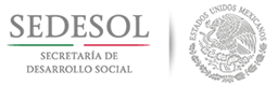Logo SEDESOL - Ir al Inicio