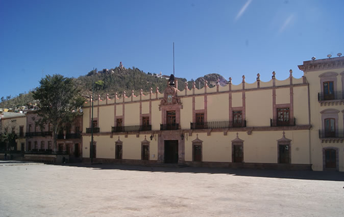 Plaza de Armas, en Zacatecas