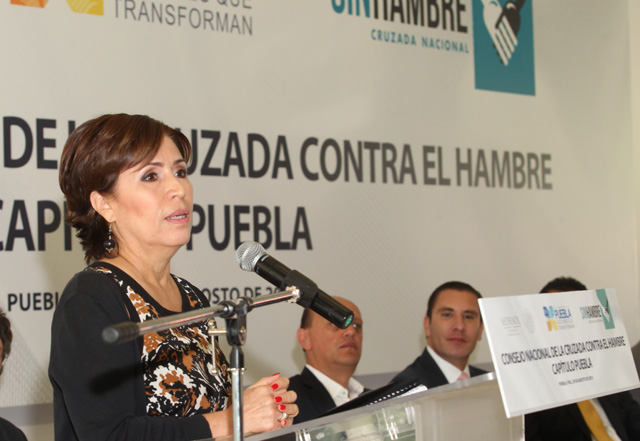 Instalación del Capítulo Puebla del Consejo Nacional de la Cruzada Contra el Hambre