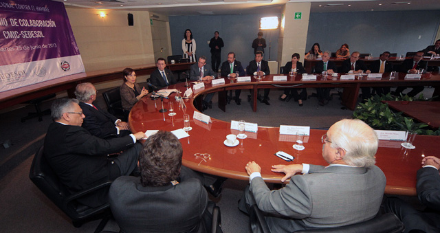 Firma del Convenio de Colaboración con la Cámara Mexicana de la Industria de la Construcción (CMIC)