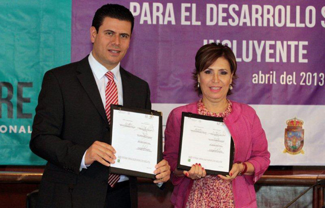 Firma del Acuerdo Integral para el Desarrollo Social Incluyente Sedesol - Gobierno de Zacatecas