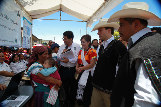 recorrido de supervisión en la aplicación de los programas sociales del Gobierno de la República