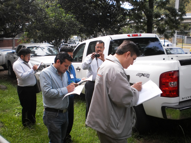 Verificación de inmuebles y resguardo de parque vehicular en Veracruz