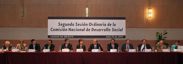 Segunda Reunión Ordinaria de la Comisión Nacional de Desarrollo Social