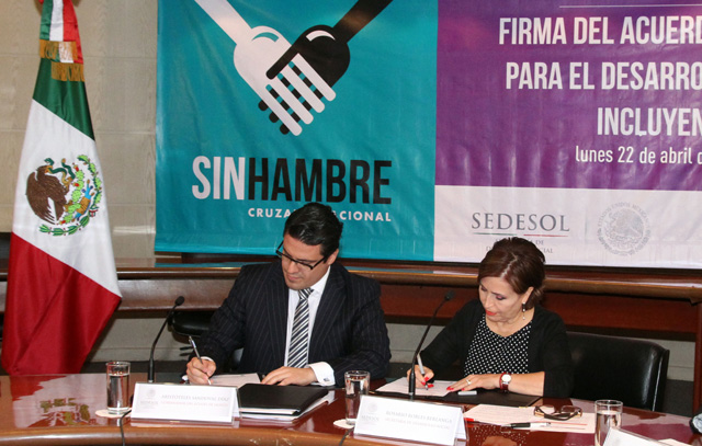Firma del Acuerdo Integral para el Desarrollo Social Incluyente Sedesol - Gobierno de Jalisco