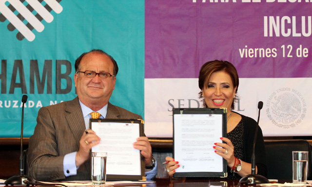 Firma del Acuerdo Integral para el Desarrollo Social Incluyente Sedesol - Gobierno de Morelos