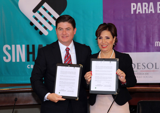 Firma del Acuerdo Integral para el Desarrollo Social Incluyente Sedesol - Gobierno de Nuevo León