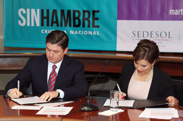 Firma del Acuerdo Integral para el Desarrollo Social Incluyente Sedesol - Gobierno de Nuevo León