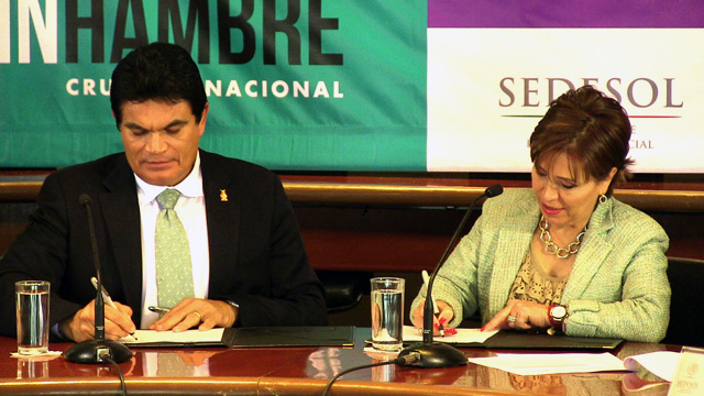 Firma del Acuerdo Integral para el Desarrollo Social Incluyente Sedesol - Gobierno de Sinaloa