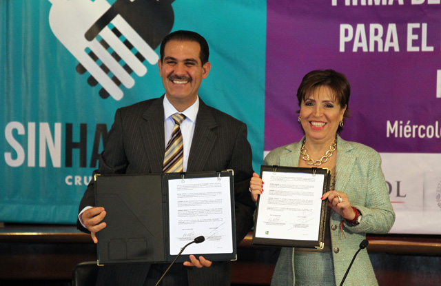 Firma del Acuerdo Integral para el Desarrollo Social Incluyente Sedesol - Gobierno de Sonora