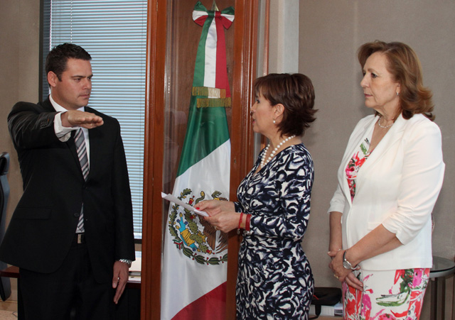 Toma de posesión de José Manuel Romero Coello como director general del Instituto Mexicano de la Juventud (Imjuve)