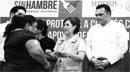 TOMAN PROTESTA A COMITÉS ANTIHAMBRE