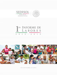 Primer Informe de Labores Sedesol 2013